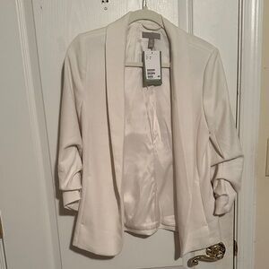 H&M Classic Cream Women's Blazer